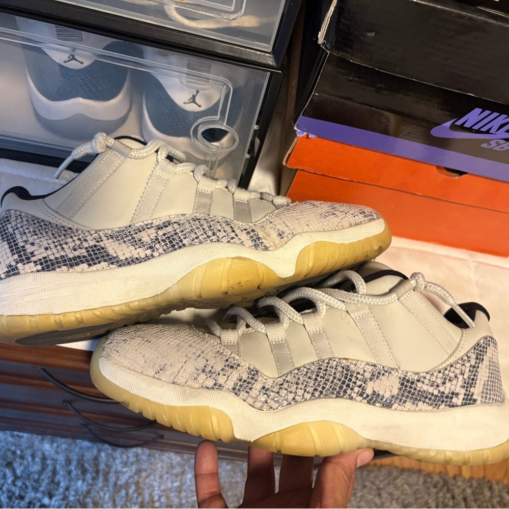 Stylish Snakeskin Sneakers
